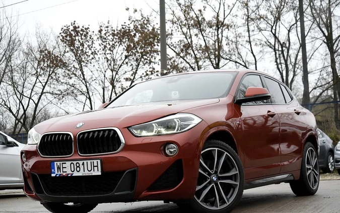 BMW X2 cena 110698 przebieg: 113669, rok produkcji 2018 z Siewierz małe 407